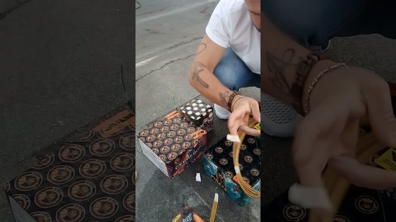 ANGELO RICCI PREPARAZIONE FUOCHI D'ARTIFICIO