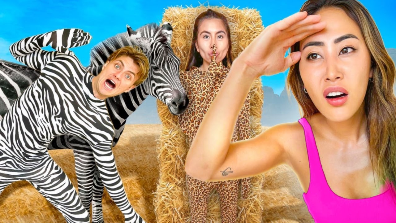 IMPOSSIBLE ONE COLOR HIDE AND SEEK!!
