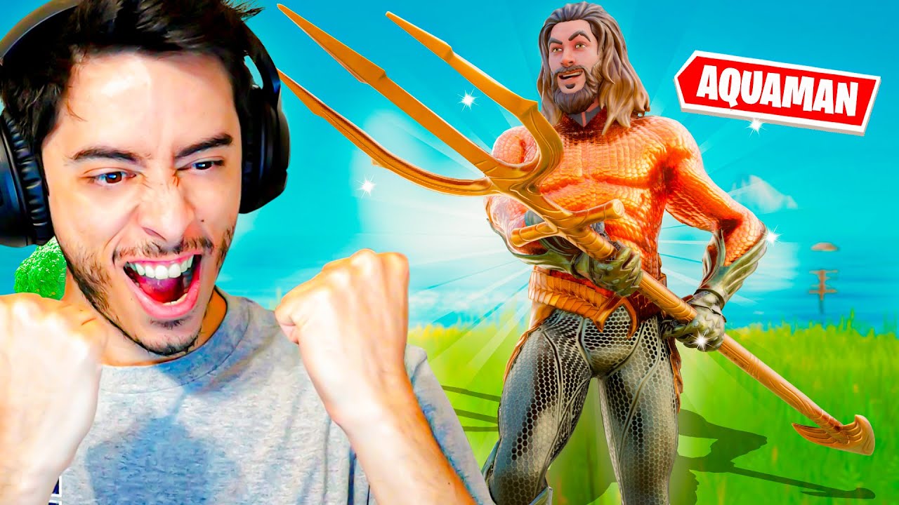 *CHEGOU* AQUAMAN NO FORTNITE!