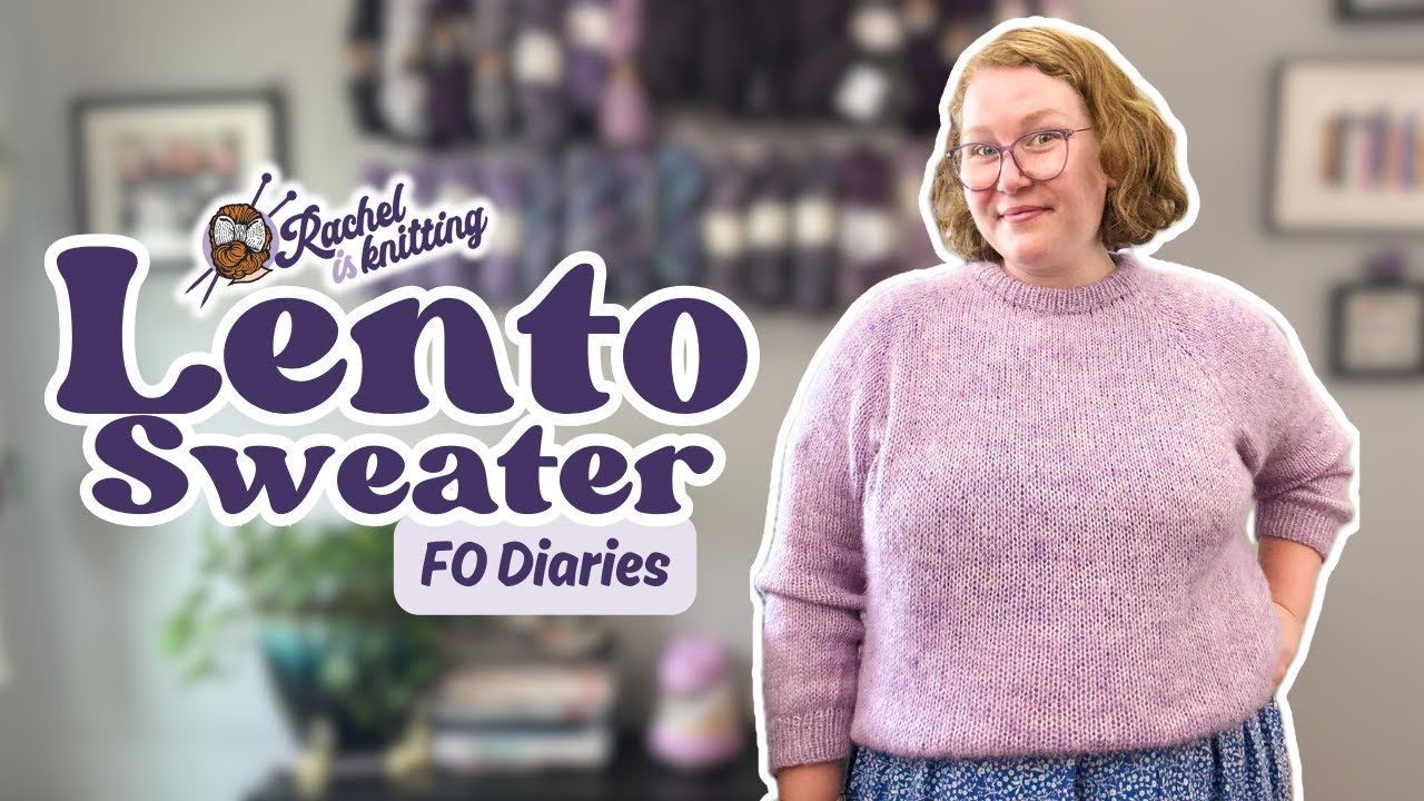FO Diaries: Lento Sweater by Jonna Helin // Rachel is Knitting