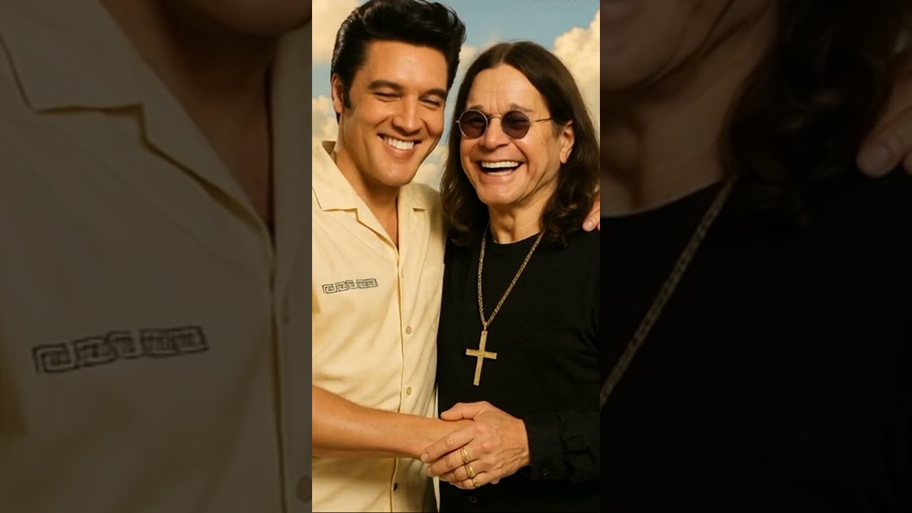 Ozzy Osbourne Meets Legends in Heaven 👑✨