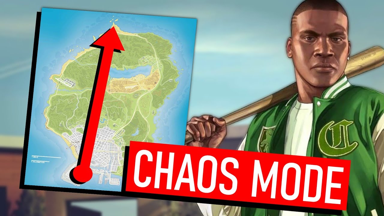 DOKÁŽU PROJÍT CELOU MAPU V CHAOSU? | GTA V Chaos Mode