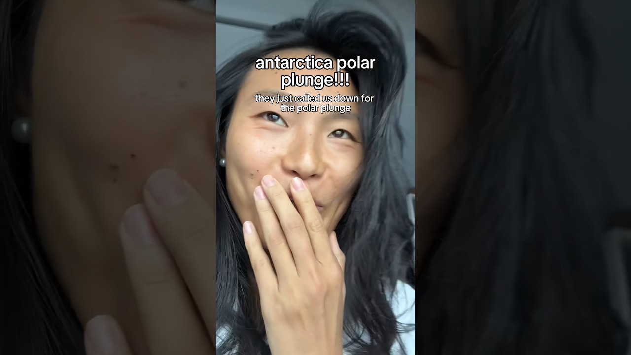 how the polar plunge works in Antarctica