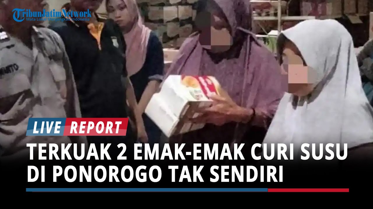 Terkuak 2 Emak-emak Curi Susu di Ponorogo Tak Sendiri, Polisi : Komplotan