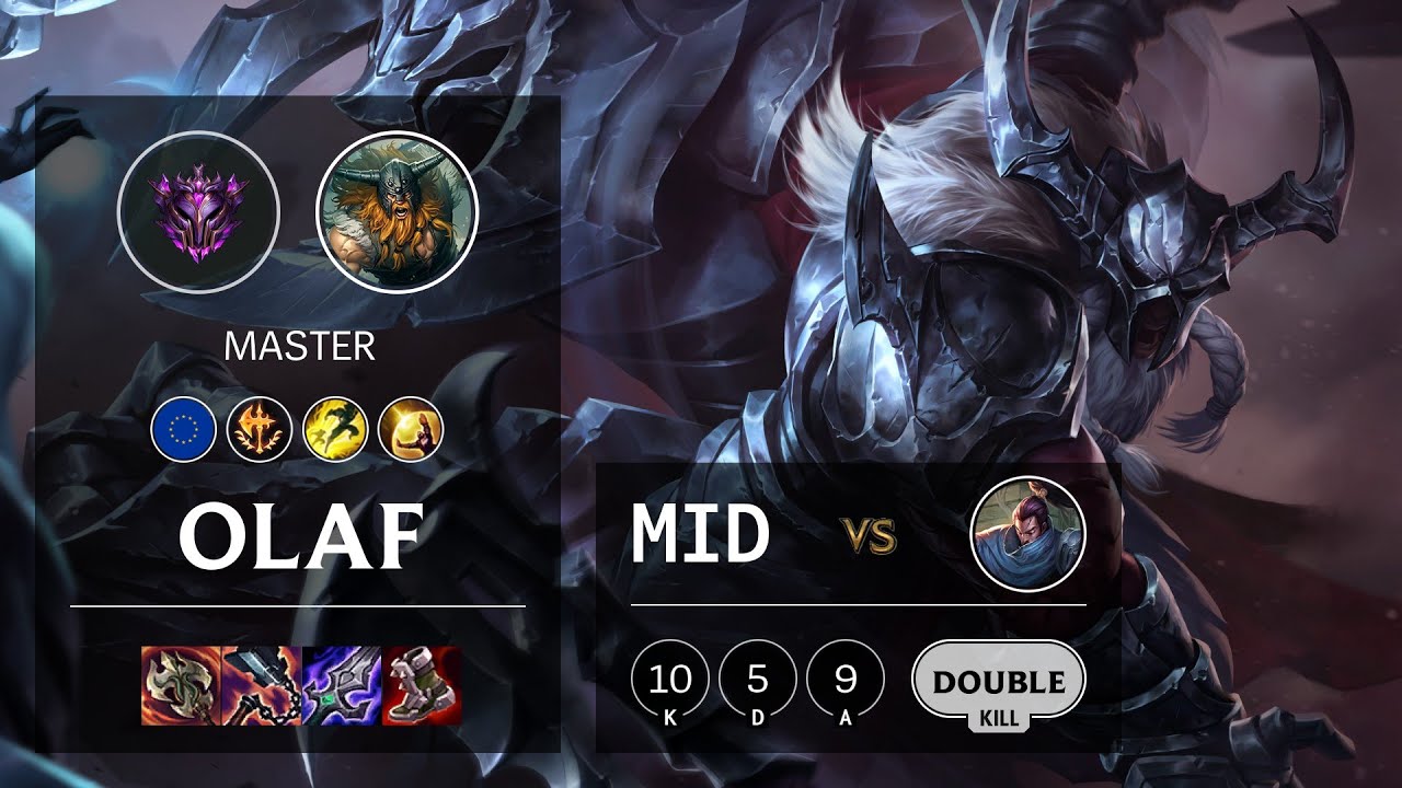 Olaf Mid vs Yasuo - EUW Master Patch 11.1