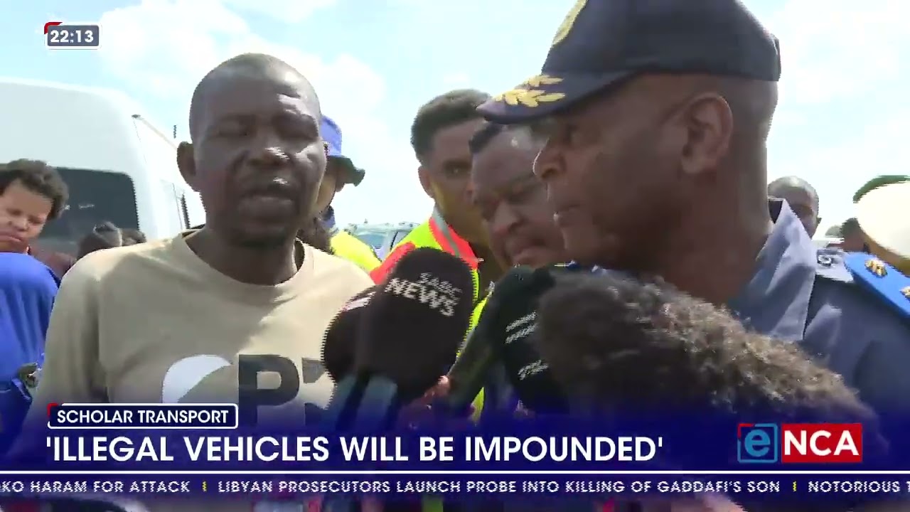 Illegal scholar transport vehicles will be impounded, says Creecy