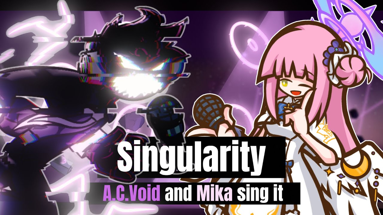 【FNF×BlueArchive】Singularity,but A.C.Void and Mika sing it!