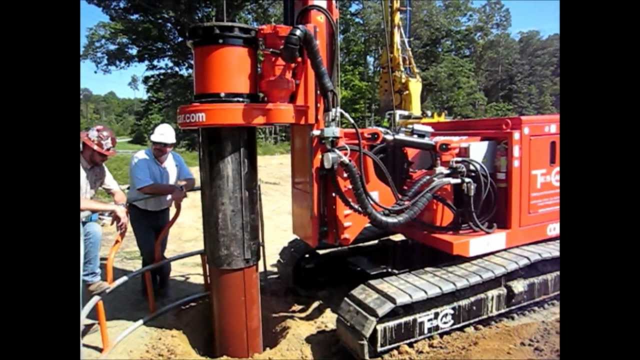 GEAX TESCAR BAUER SOILMEC CASAGRANDE WATSON LODRILL Caisson Drilling