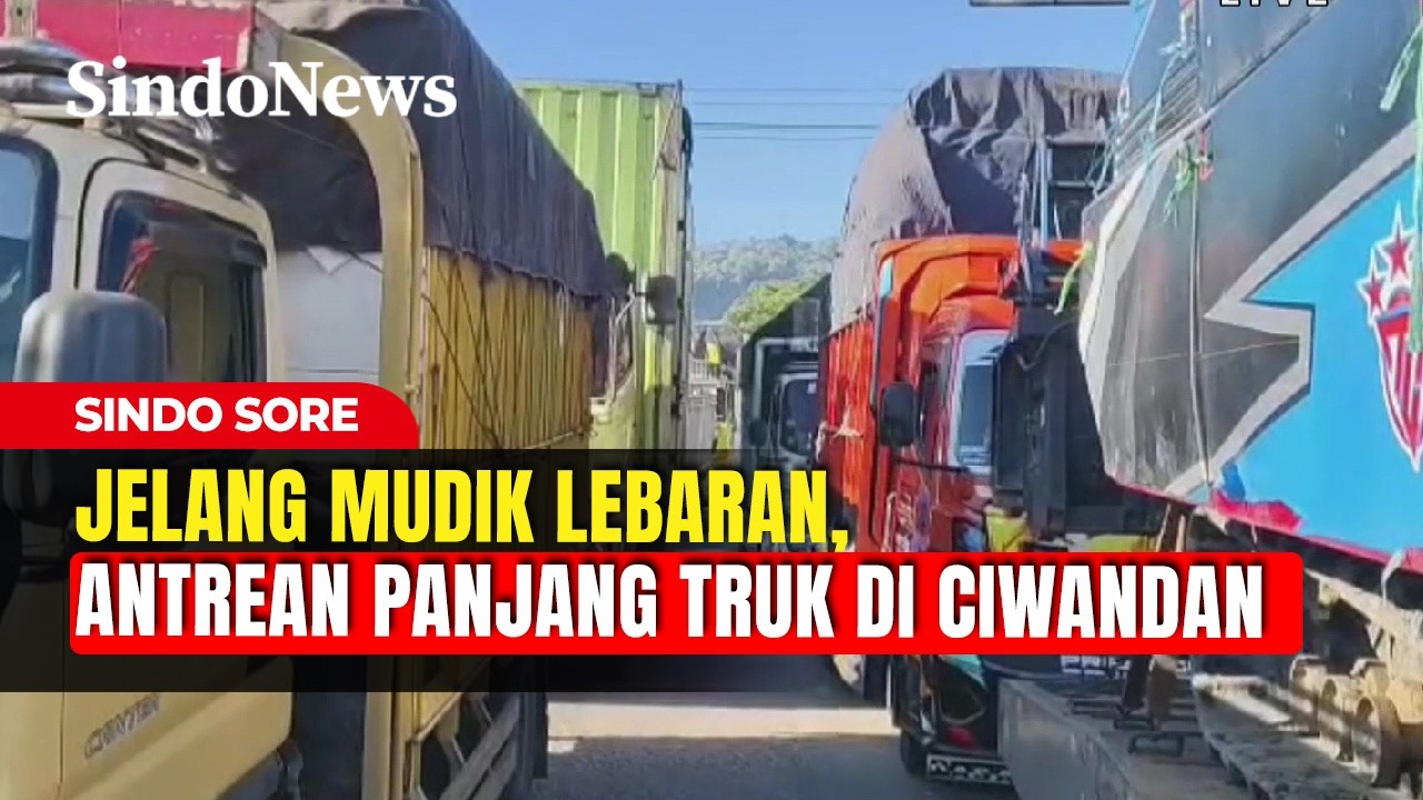 Antre Panjang Pemudik di Kapal Penyeberangan, Ciwandan | Sindo Sore | 14/03 | Part 01