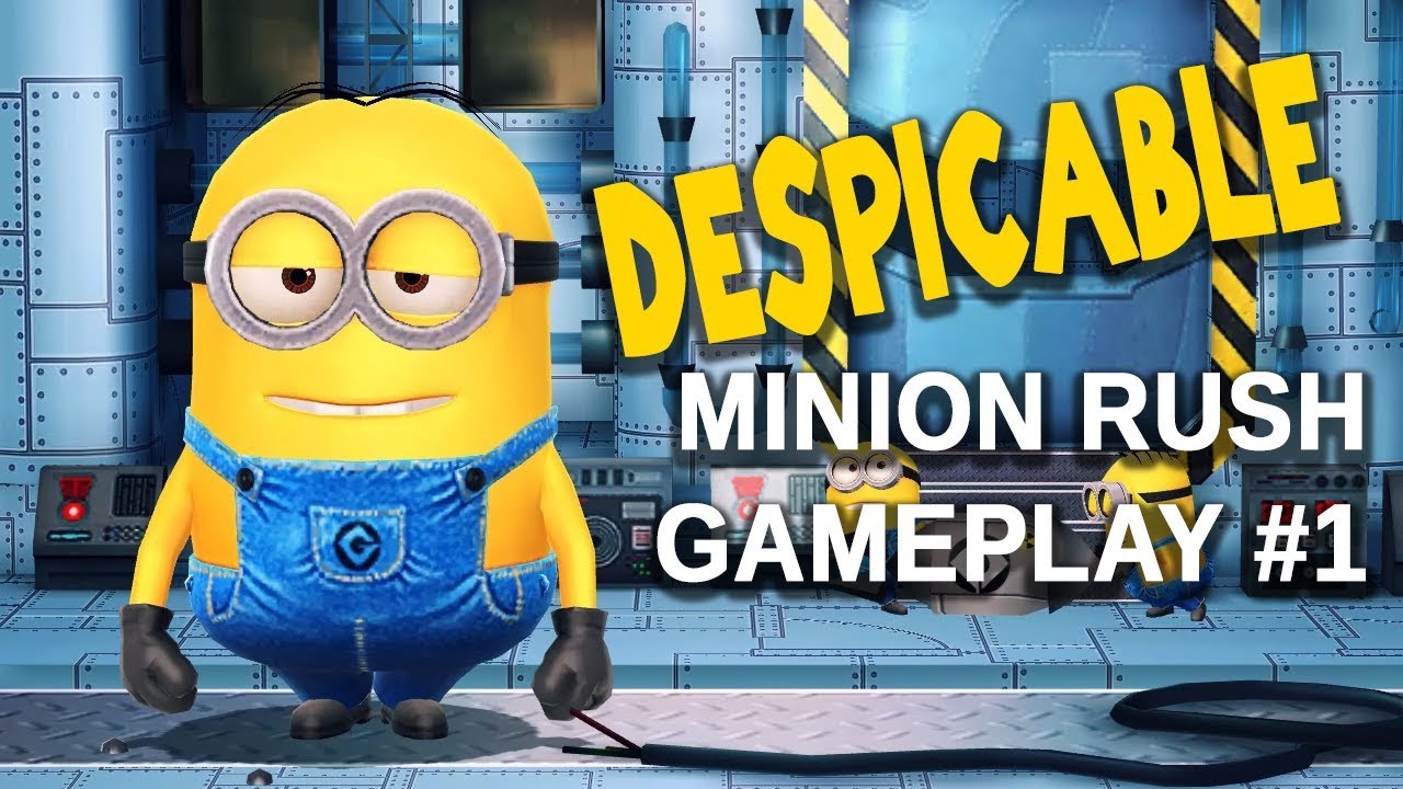 Despicable Minion Rush - Gru's Lab - gameplay part 1