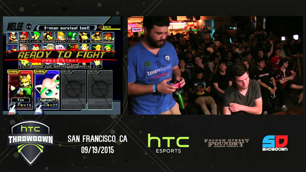 HTC Throwdown - Top 8 - Loser Finals: GC|Silent Wolf (Fox) vs Liquid`Hungrybox (Puff)