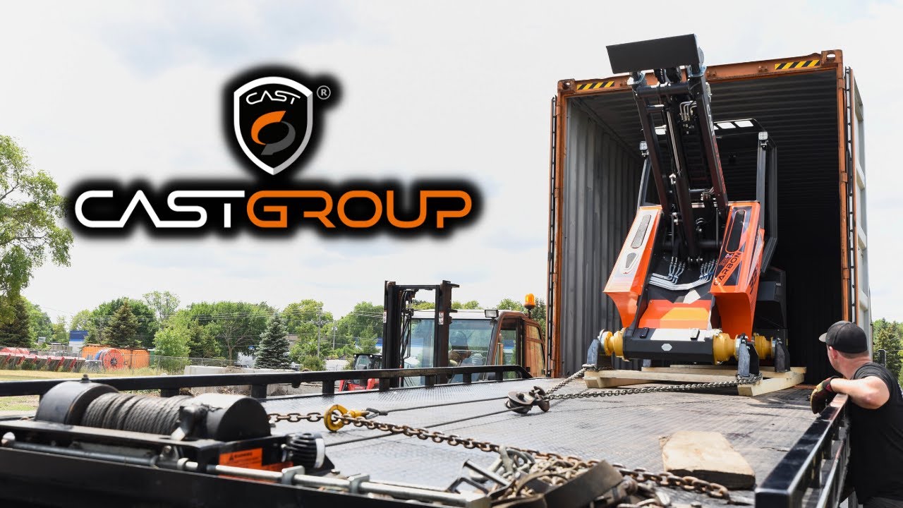 Cast Loaders arrive at TNE Distributing in Rogers, Minnesota! First MAXO W/ AC