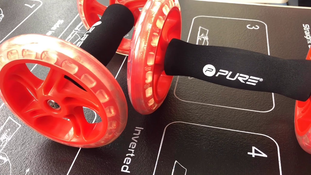 Функциональные ролики PURE2IMPROVE CORE TRAINING WHEELS