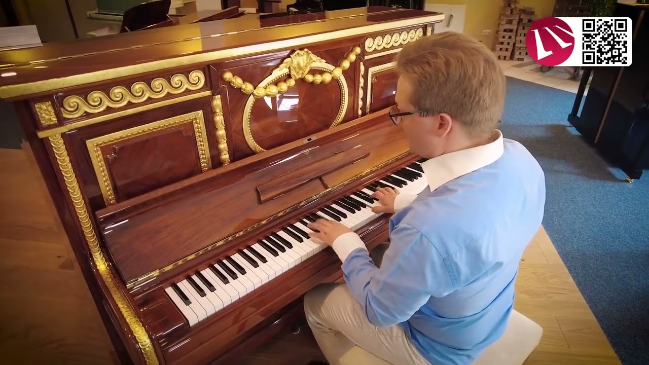 RMS Olympic/Titanic piano restored, Ragtimes performed by Patrick Vida