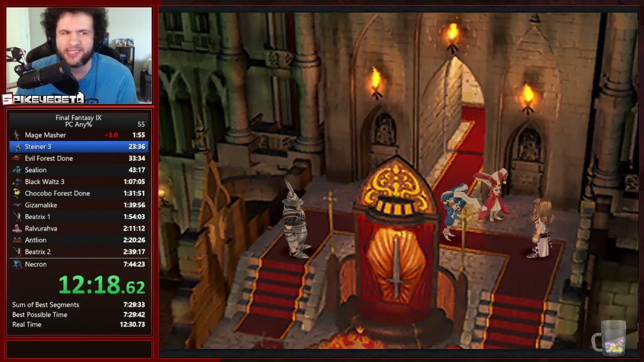 Final Fantasy IX PC any% Speedrun in 7:35:42