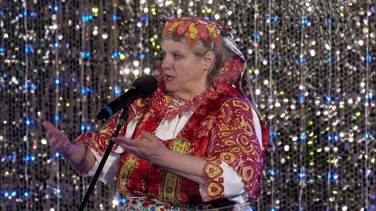 Ľudová rozprávačka OZEFA OMÁČKECH z Krakovan - Humorné scénky 2.