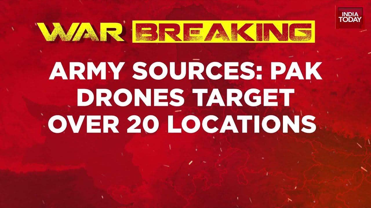 India repels wave of Pakistani drones; 10 shot down in Gujarat, 10 in Rajasthan