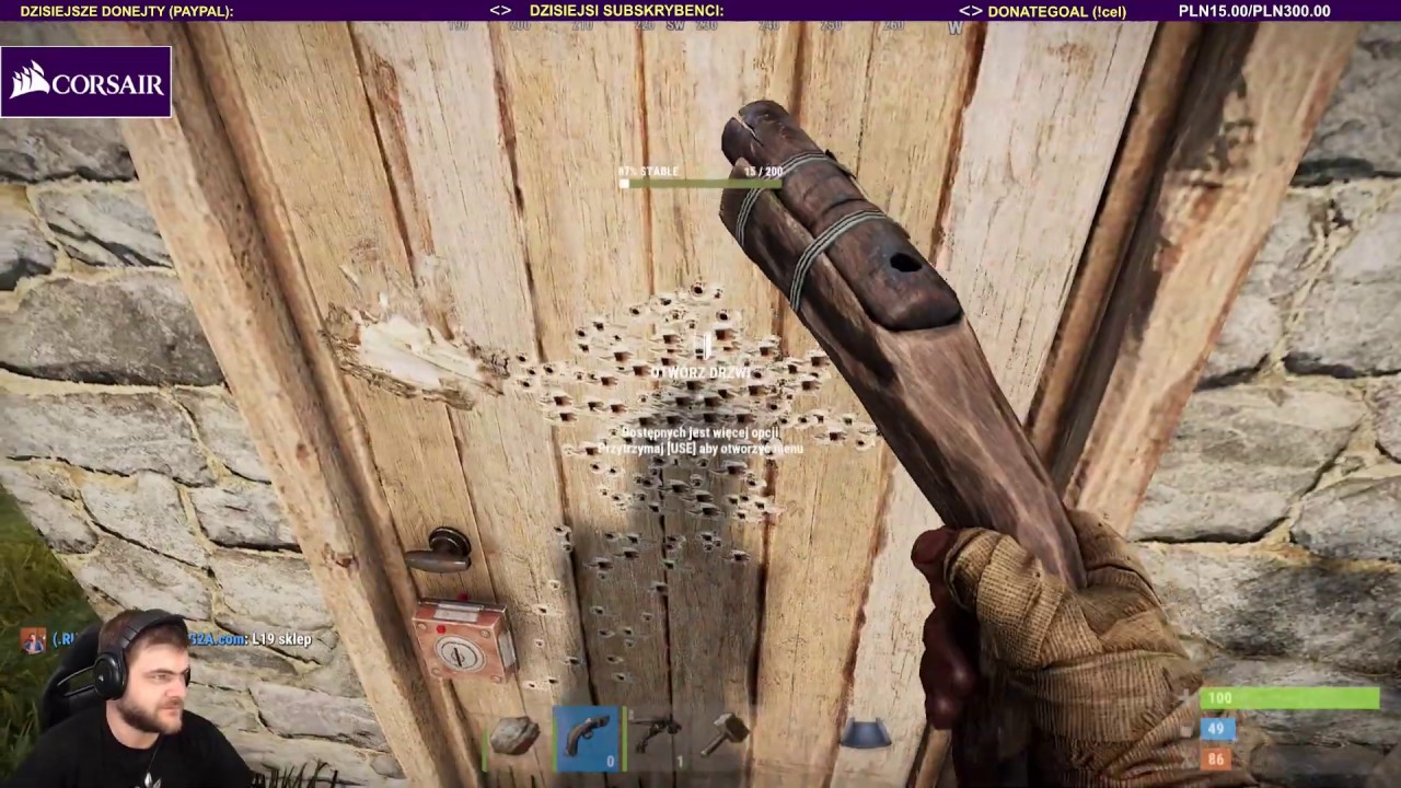Wkurzyłem się i strzelam w każdego - RUST / 07.07.2019 (#2)