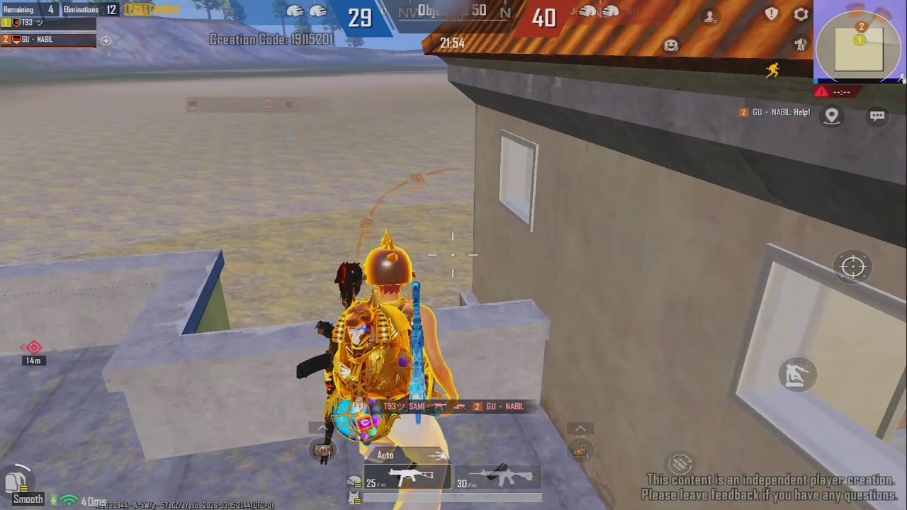 T93 team live Pubg mobile
