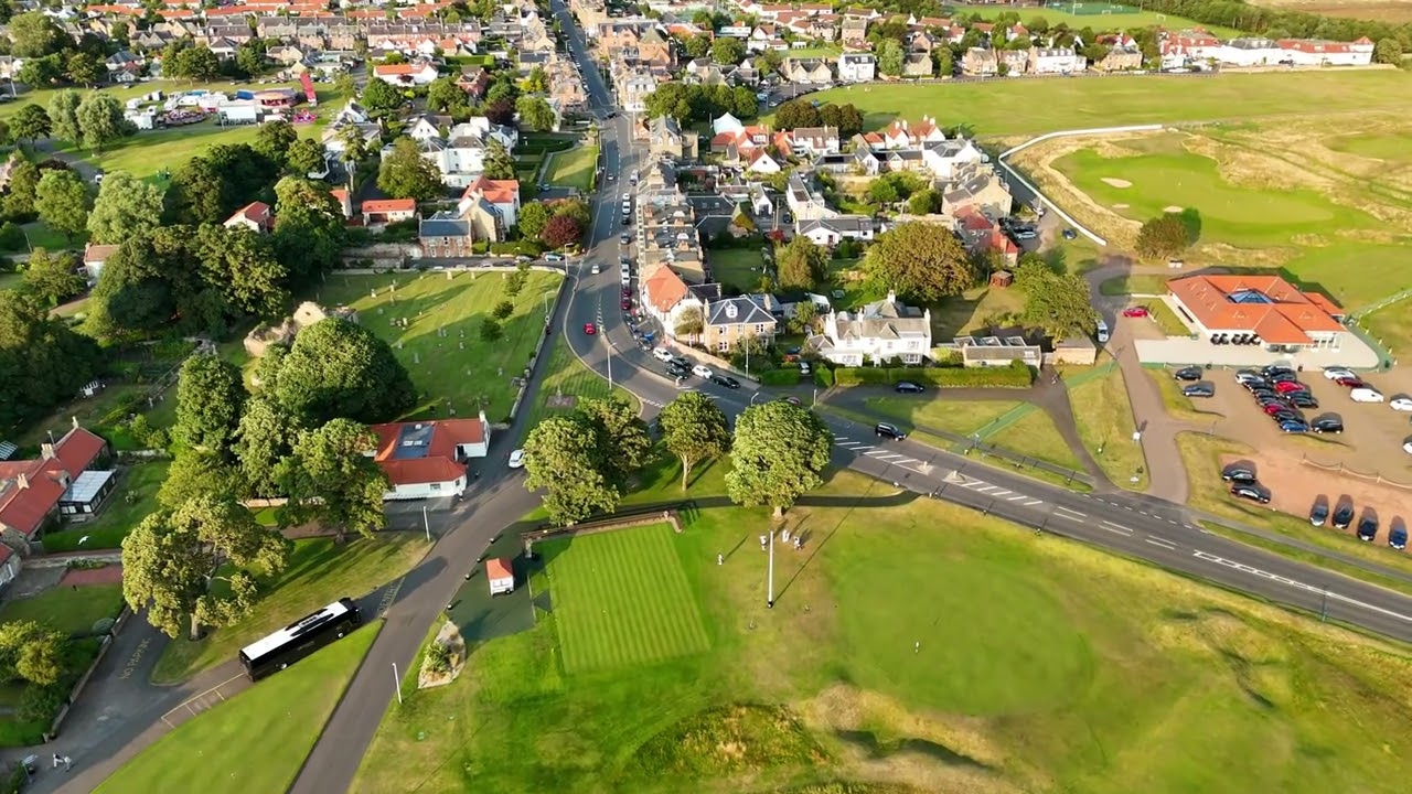 Gullane, East Lothian, Scotland.