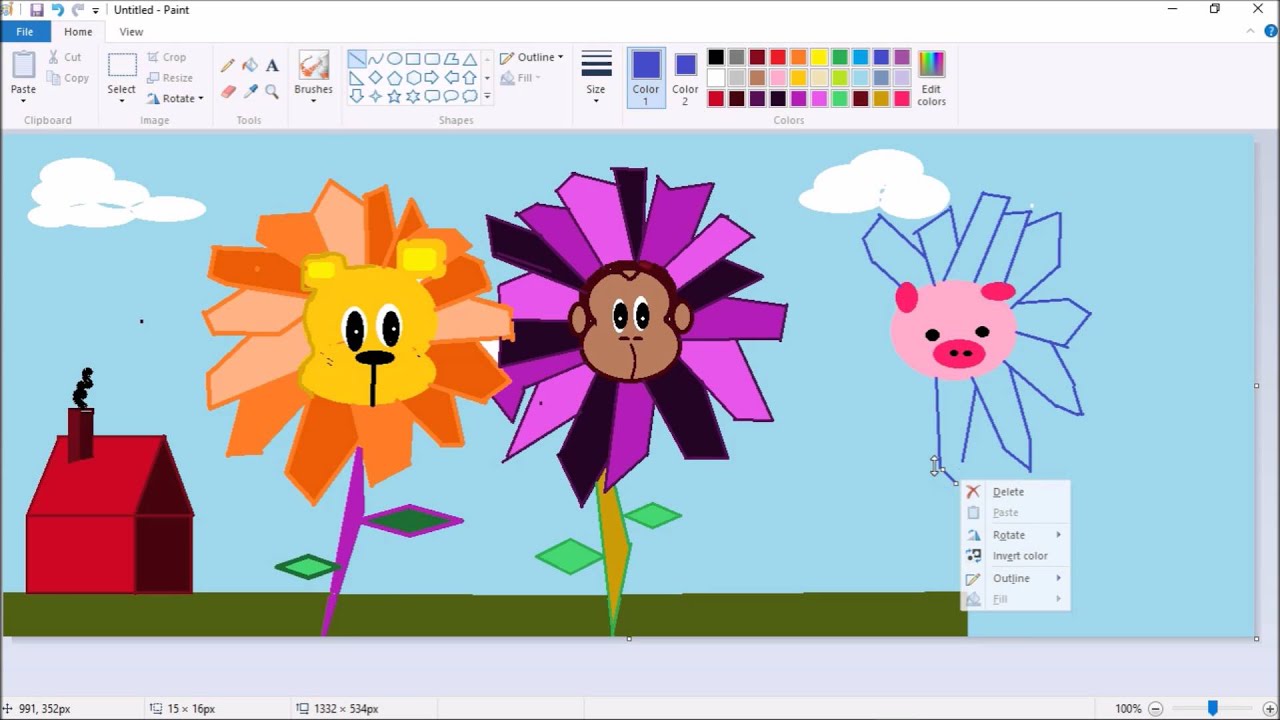 (( ASMR )) Drawing : MS Paint
