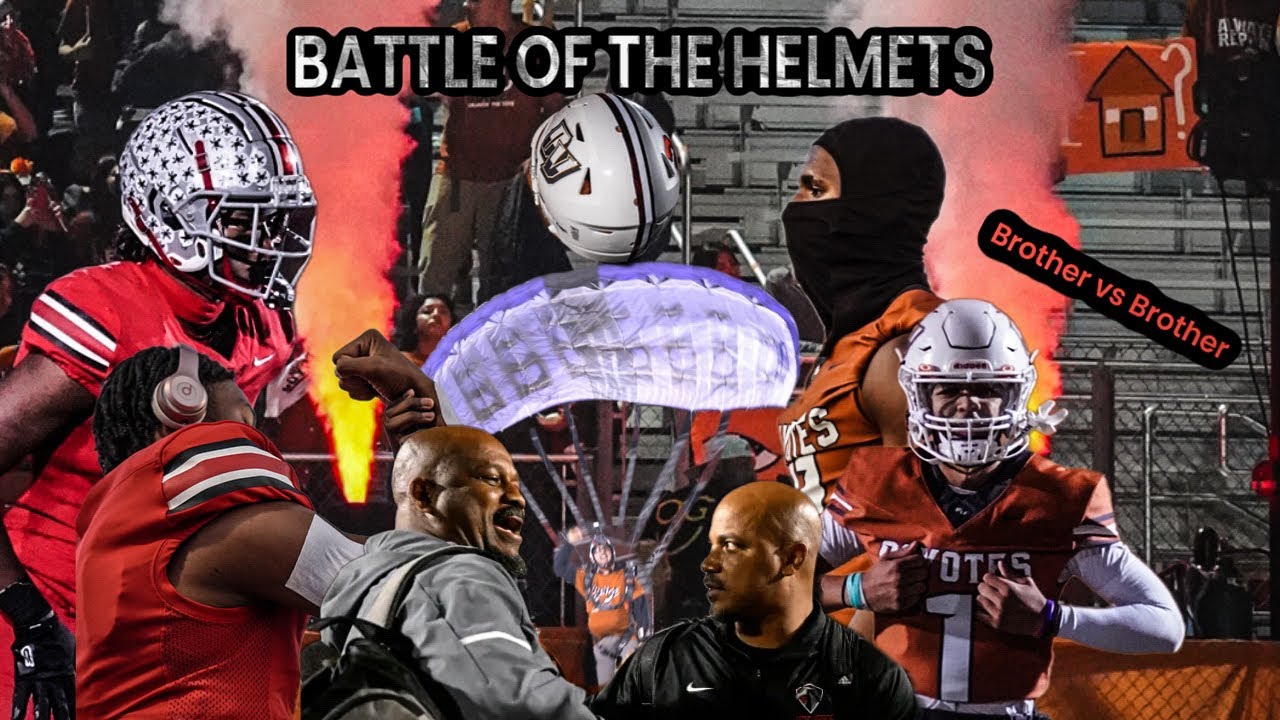 BATTLE OF THE HELMETS : RANCHO VERDE VS ORANGE VISTA | 2ND MATCHUP 🔥 | BROTHER VS BROTHER
