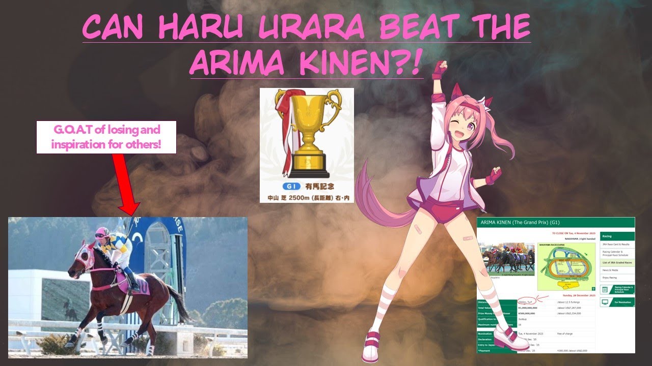 How i won the Arima Kinen with HARU URARA! #haruurara #urara #umamusume #uma #umamusumeprettyderby