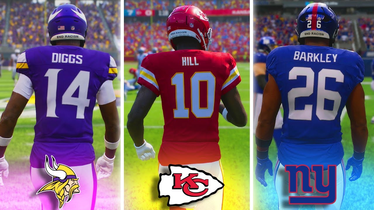 I Put Every NFL Player On Their Drafted Team!