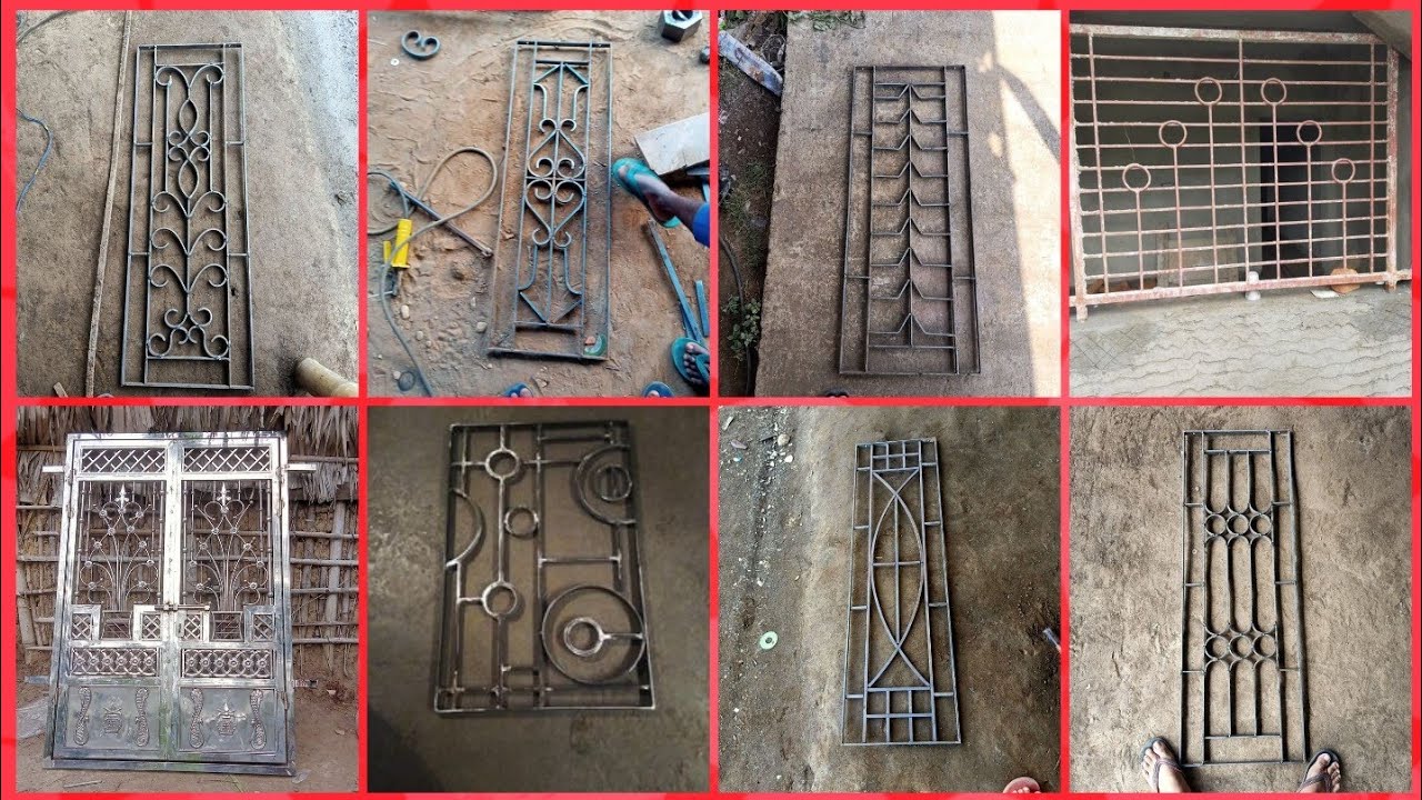 iron grills windows design/strong iron gate models