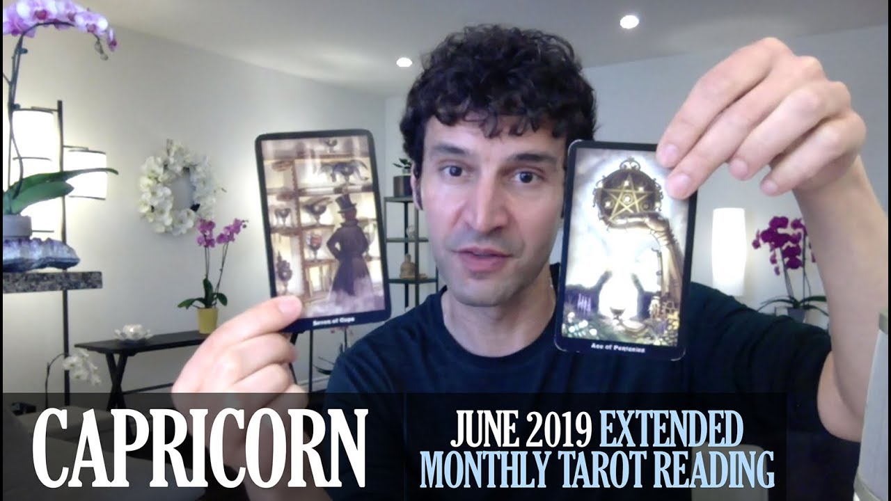 CAPRICORN June 2019 Extended Monthly Intuitive Tarot Reading by Nicholas Ashbaugh