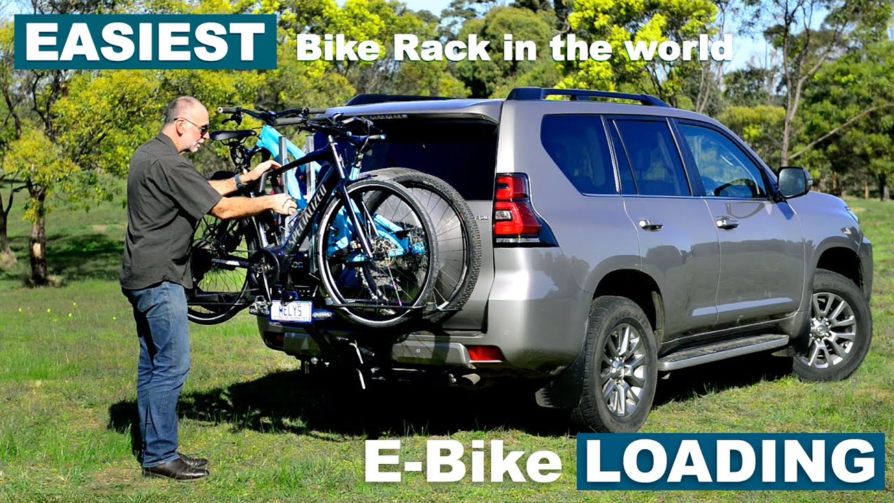 The WORLD'S EASIEST E-BIKE LOADING - iSi Bike Rack