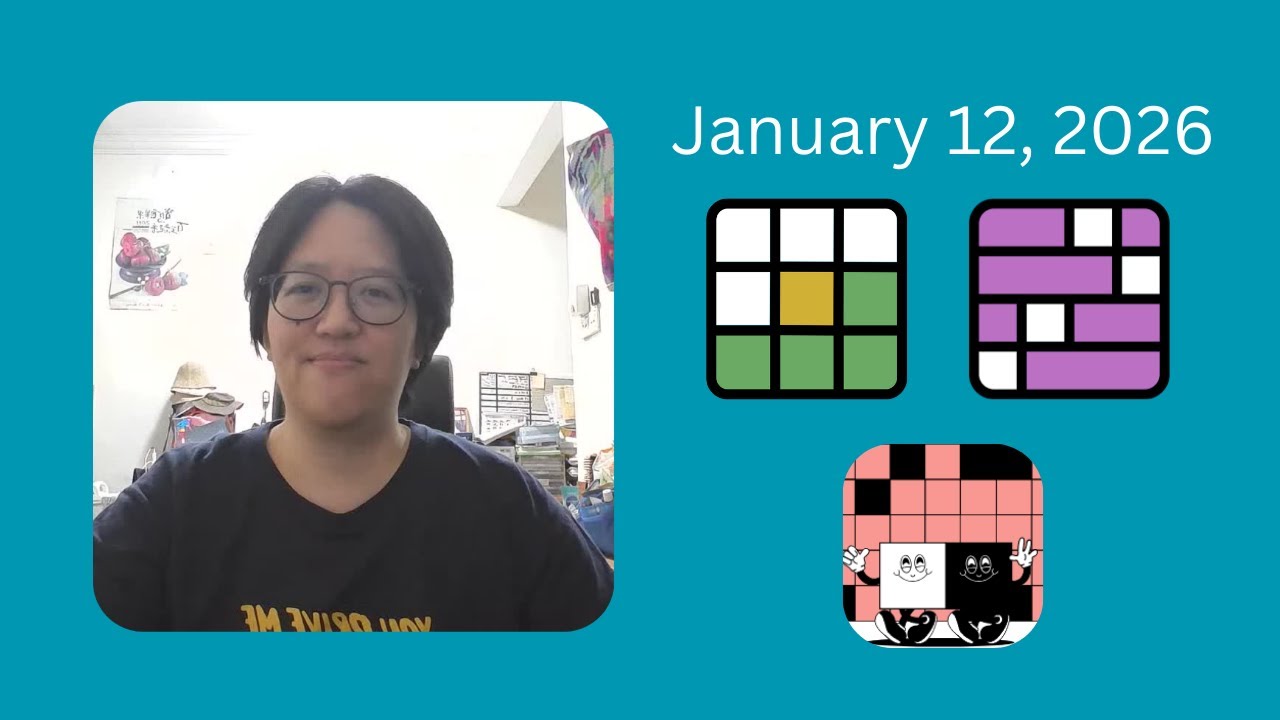 Wordle #1668, Connections #946, LA Times Mini Crossword | January 12, 2026
