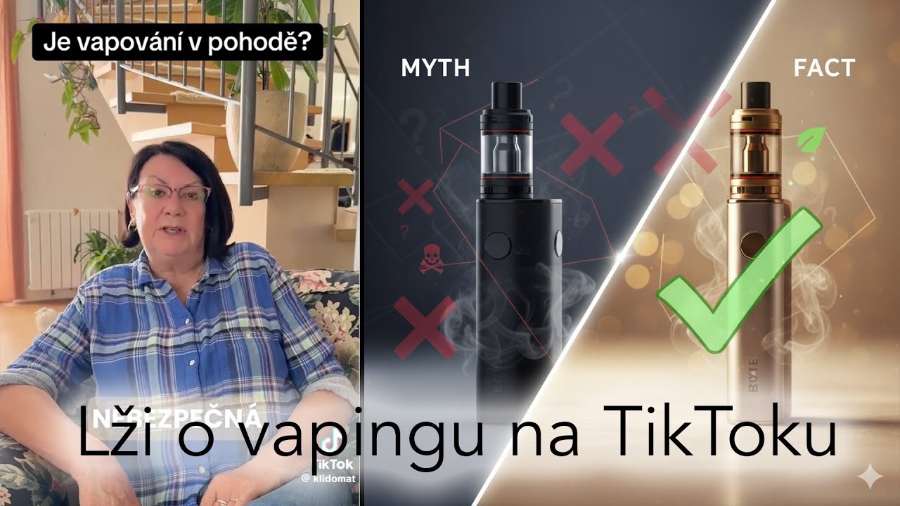 V&iacute;me co vapujeme? 🤔 Ano, v&iacute;me 👌. A tahle pan&iacute; dostane čočku...
