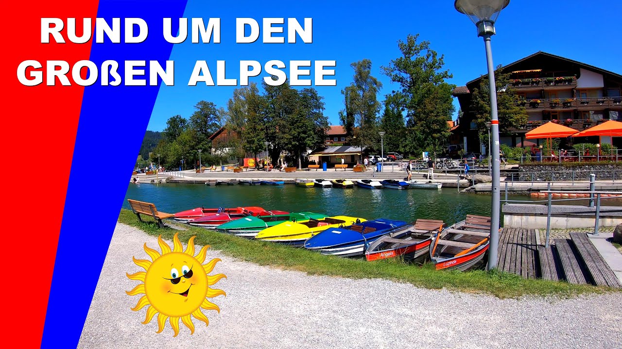 🌞Rund um den Großen Alpsee bei Immenstadt-Bühl im Oberallgäu...