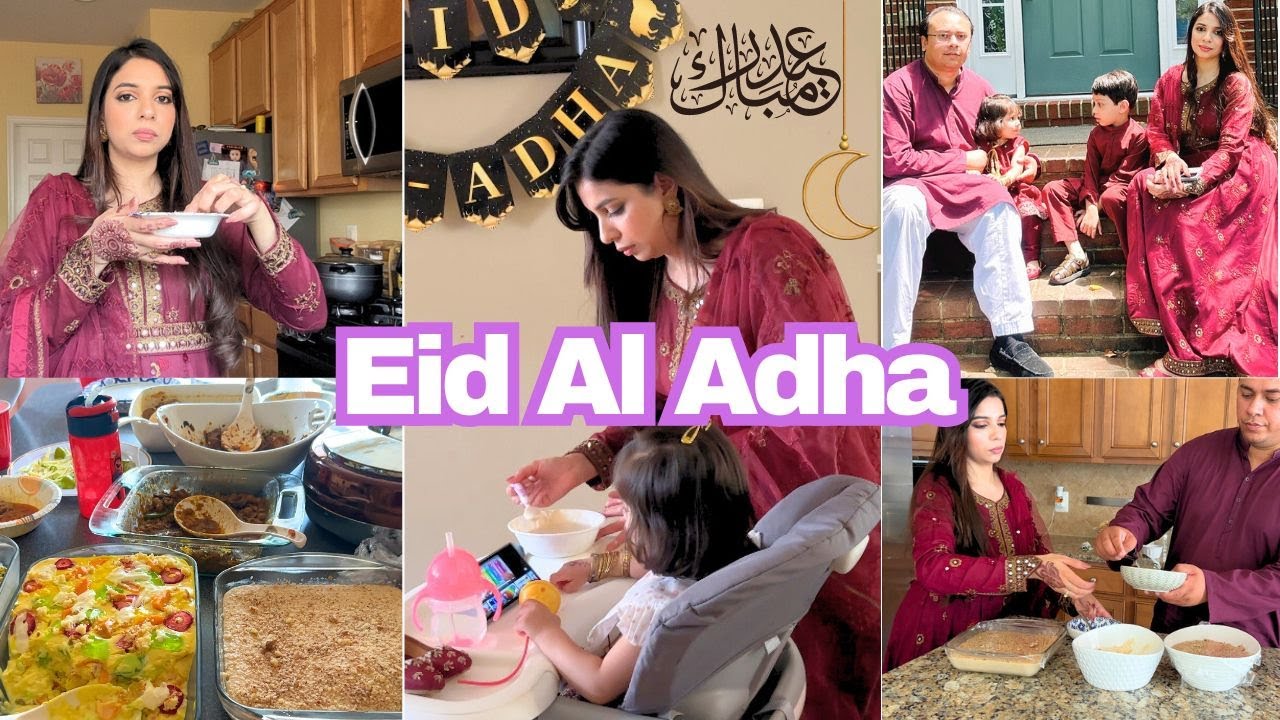 EID MUBARAK 🐐 | EID SPECIAL VLOG 2024| CELEBRATING BAKRA EID IN AMERICA 🌙🇺🇸 (EID-AL-ADHA VLOG)