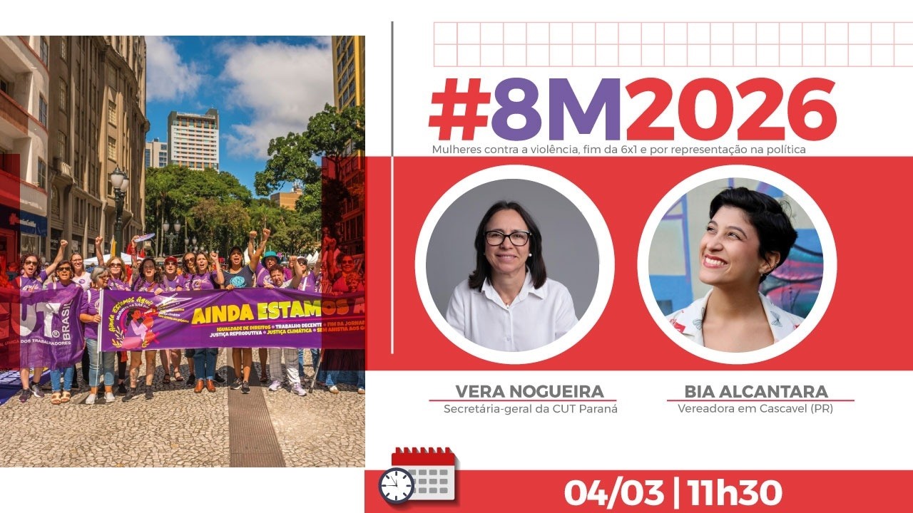 🚩🟣 #8M 2026 | Quarta Sindical