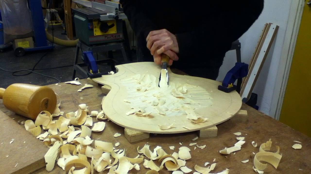 Archtop guitar making course (2): The top (II)