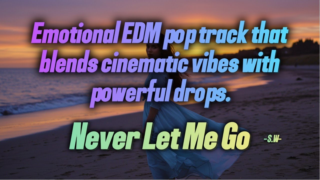 Never Let Me Go - 2025 EDM Hit [Official Lyric Video] #EDM2025 #FutureBass #EDMPop #EmotionalEDM