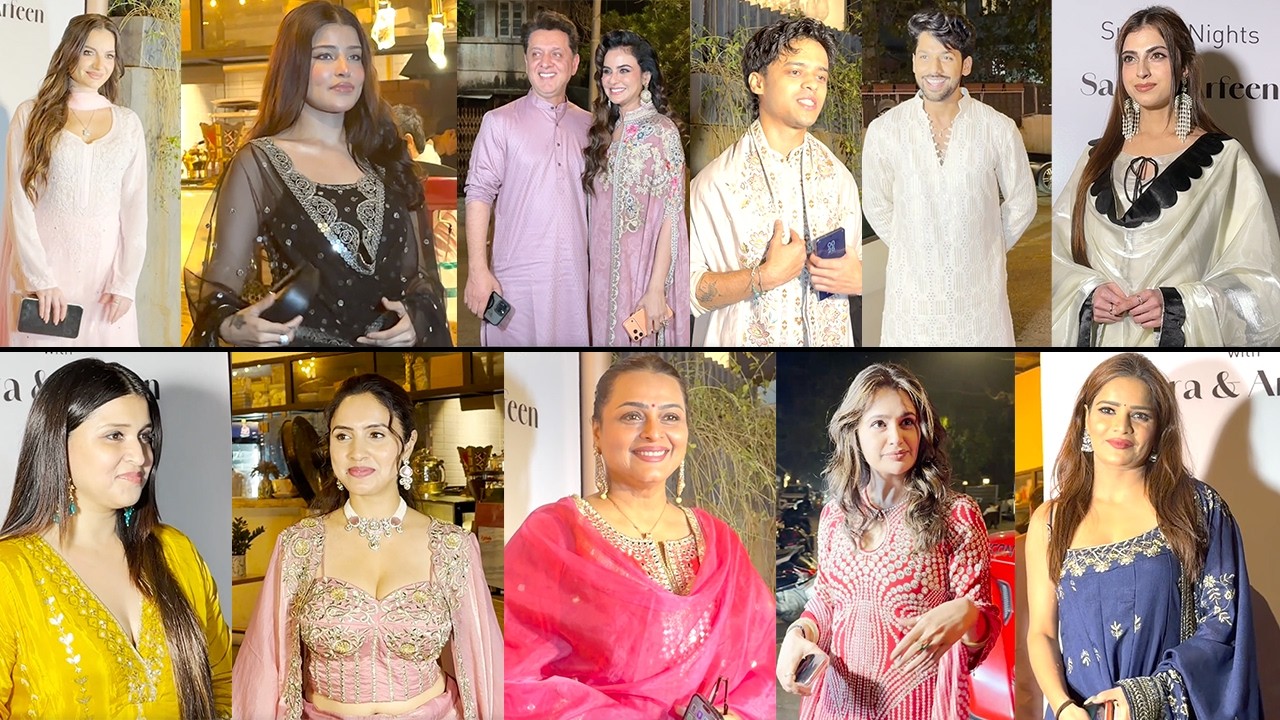 Farhana Bhatt, Shilpa Shirodkar, Baseer Ali & Other Attend Sara & Afreen’s Iftaar Party