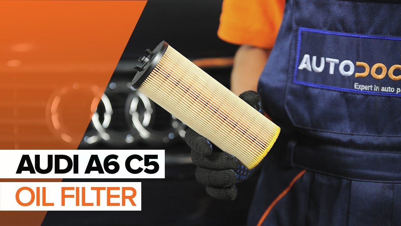 How to change Engine Oil and Oil filter on AUDI A6 C5 TUTORIAL | AUTODOC