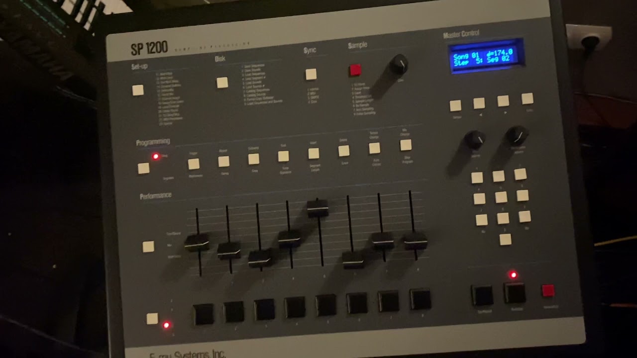 stole this sp-1200 or sp1200 off ig so nobody would ask about sample clearance