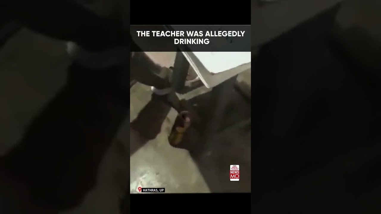 UP: Alleged Drunk Teacher Caught With Beer Cans In Hathras School