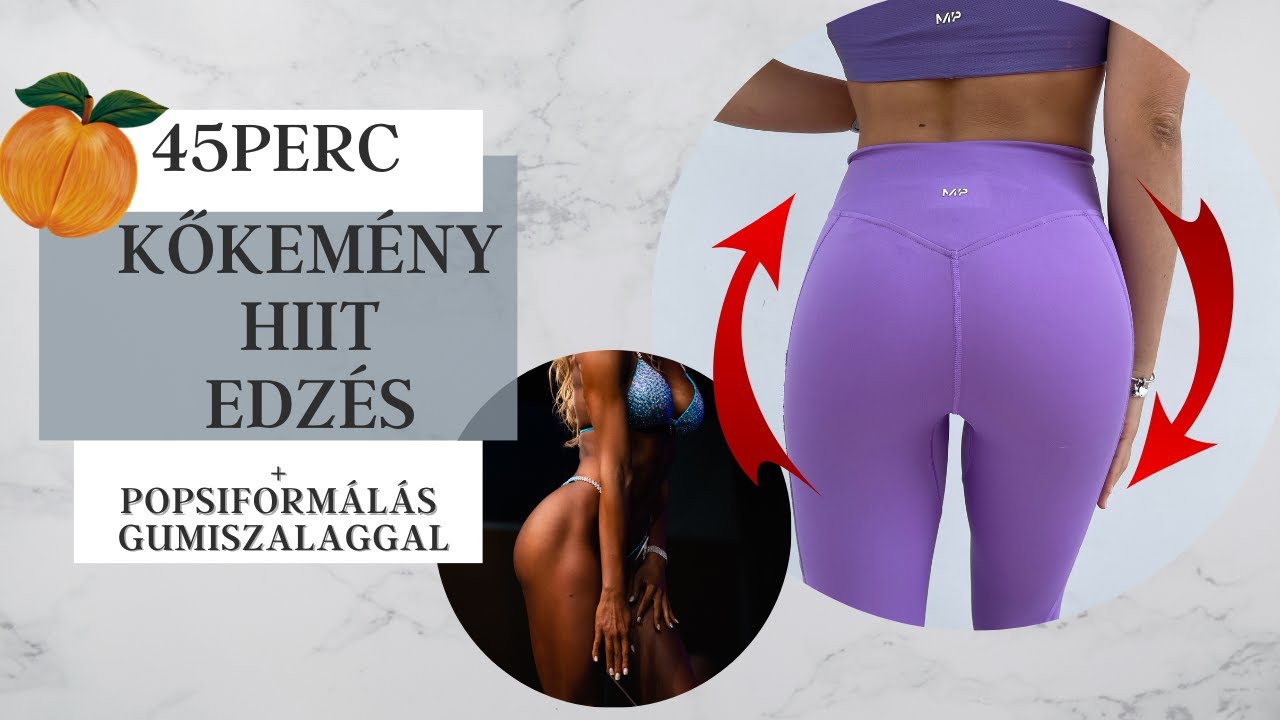 45PERC KŐKEMÉNY HIIT + POPSIFORMÁLÁS 🥵🍑