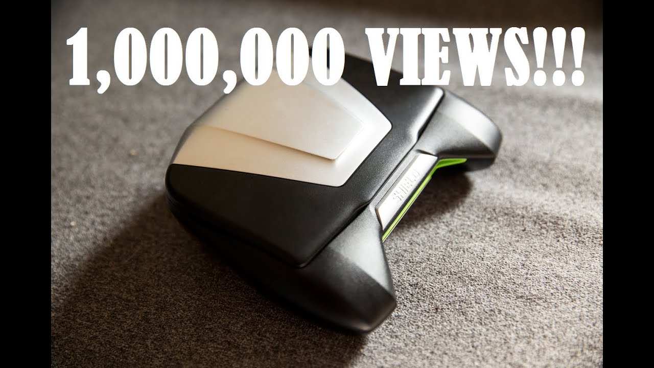 1,000,000 VIEWS FINALLY+NVIDIA SHIELD UNBOXING!!!