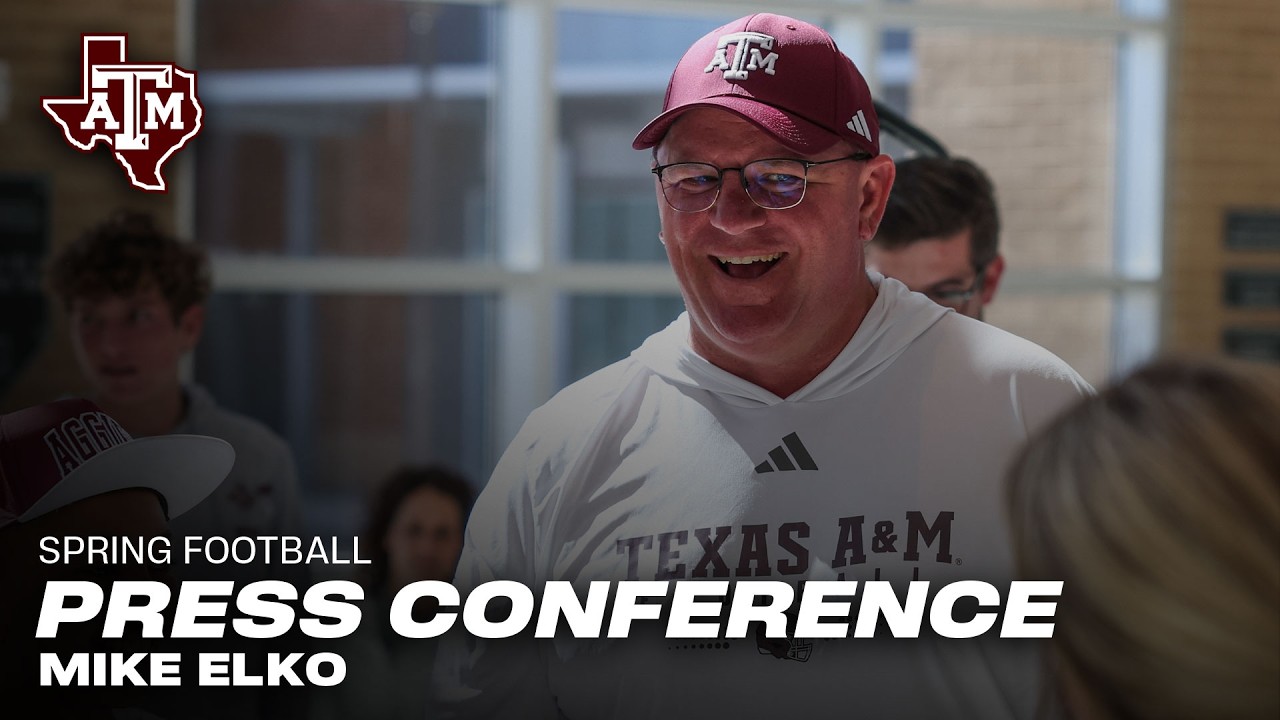 Spring Football Media Availability: Mike Elko