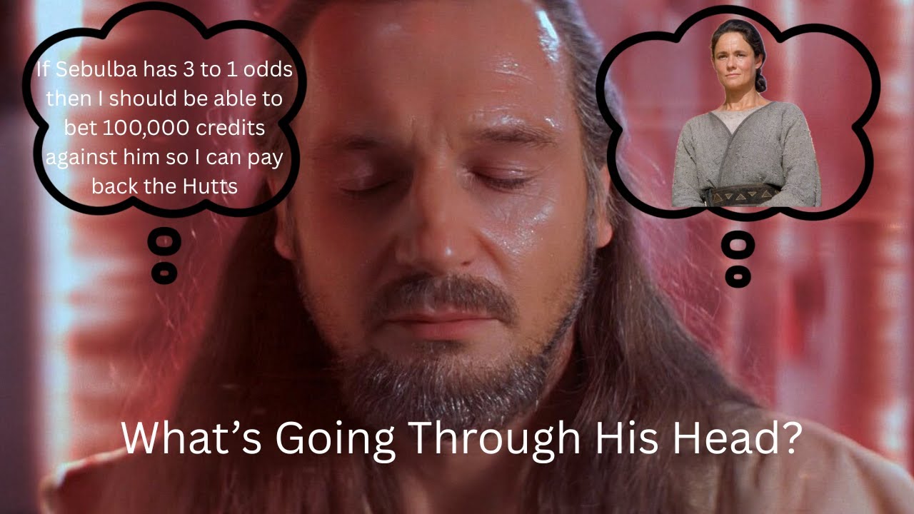 What Did Qui Gon See Right Before He Died?
