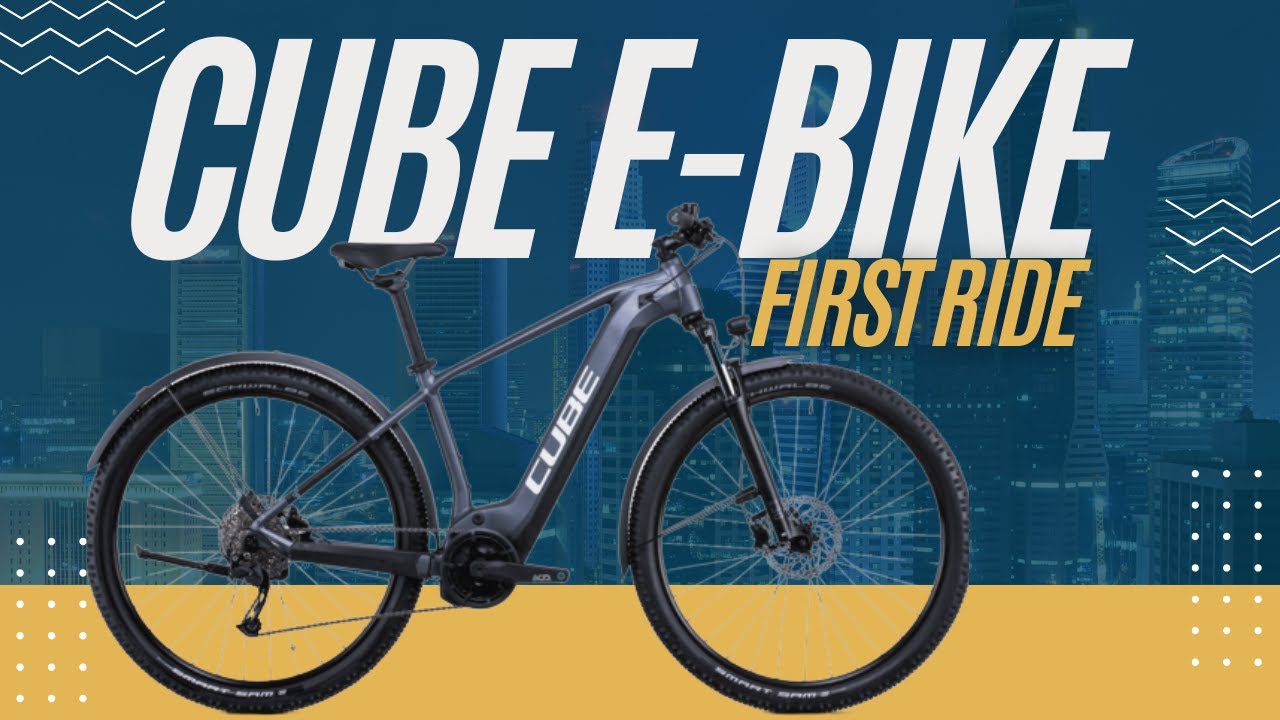 Testing The POWERFUL Cube Reaction Hybrid E-Bike On City Trails (E-Bike Review)