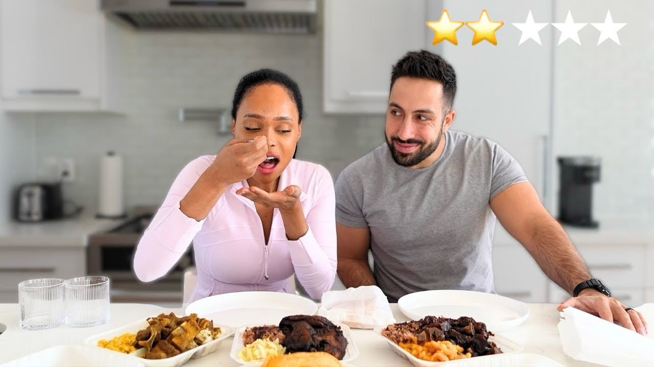 Giving my Jamaican Wife the Worst Rated Jamaican food in the City