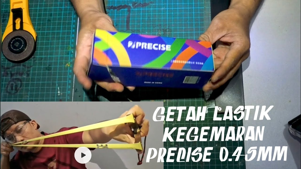 GETAH LASTIK/SLINGSHOT KEGEMARAN PRECISE 0.45MM