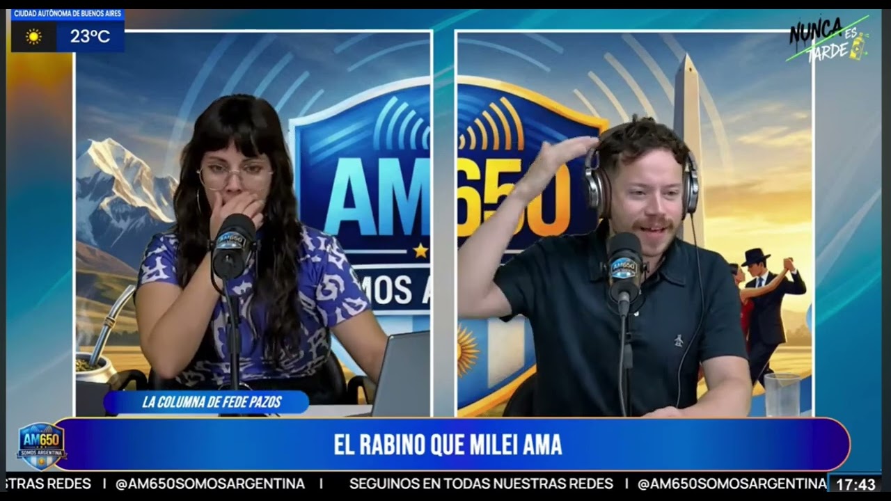 ¿Cuál es la relación de MILEI con JABAD LUBAVITCH✡️? - #NuncaEsTarde🏃